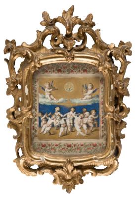 Exaltation of the Name of Jesus by Cesare Franchi - Auction record, sale price, and art valuation. Compare with similar artists and explore comparable artworks.