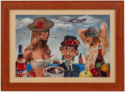 Untitled by Ion Barladeanu - Auction record, sale price, and art valuation. Compare with similar artists and explore comparable artworks.