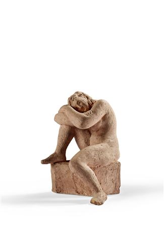 Seated woman