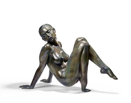 Sample artwork by Marie Paule Deville-Chabrolle (Born 1952), known for sculpture - View similar artists and auction records