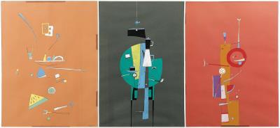 Untitled - 1954 (Triptych)