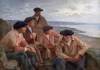 Devant la grande mer; Le repos des bergers