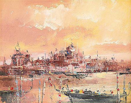 Sunset in Venice