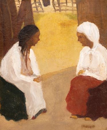Sample artwork by Apcar Baltazar (1880 - 1909), known for painting - View similar artists and auction records