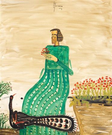 Sample artwork by Sorin Ilfoveanu (Born 1946), known for painting, illustration - View similar artists and auction records