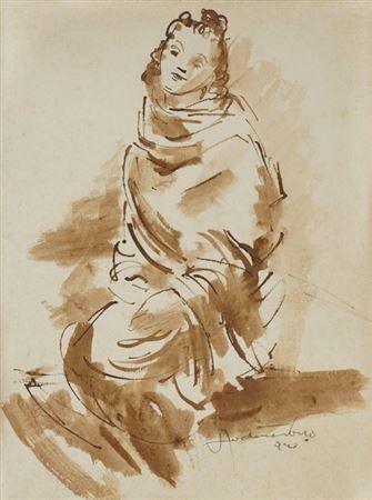 Woman in a Cloak [1940.]
