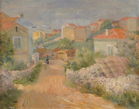 Coastal Town (Omišalj) [ca. 1938.]