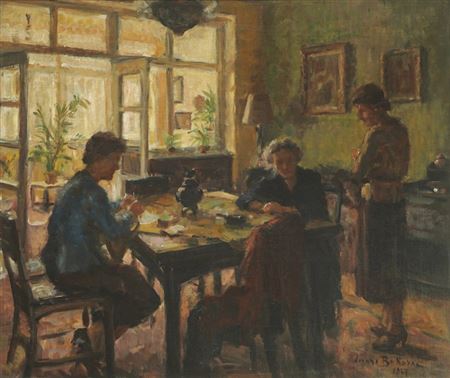 At the Table in Dubrovnik by Ivanka Bukovac - Auction record, sale price, and art valuation. Compare with similar artists and explore comparable artworks.