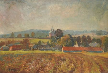 Landscape from the vicinity of Bjelovar (Rojčevo)