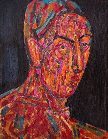 Portrait of Actress Luna Davidova by Genko Genkov - Auction record, sale price, and art valuation. Compare with similar artists and explore comparable artworks.