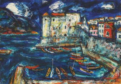 Stara dubrovačka luka by Ivo Vojvodic - Auction record, sale price, and art valuation. Compare with similar artists and explore comparable artworks.