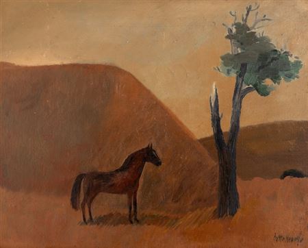 Landscape (Oedipus and the Sphinx)