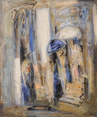 The Umbrellas [1980s] by Encho Pironkov - Auction record, sale price, and art valuation. Compare with similar artists and explore comparable artworks.