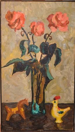 Sample artwork by Alexander Glushachenko (Born 1928), known for painting - View similar artists and auction records