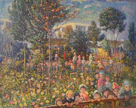 Sample artwork by Alexandr Vasilievich Reuta (1912 - 1983), known for painting - View similar artists and auction records
