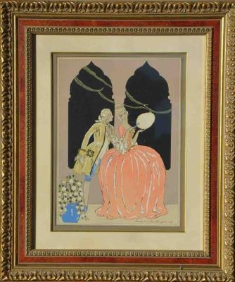 Gallant scene