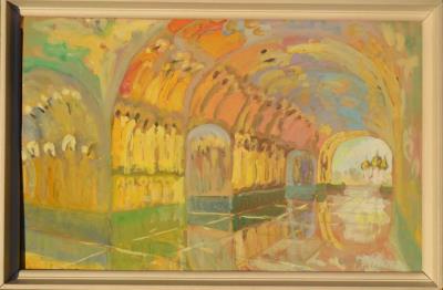 Landscape with Orthodox Church