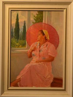 The artist’s wife