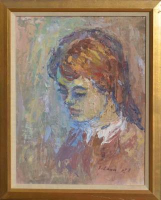 Sample artwork by Shmuel Lamm (1905 - 1944), known for painting - View similar artists and auction records