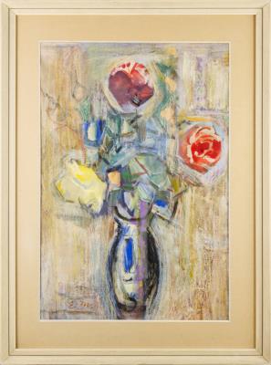 Roses by Eduard Milen - Auction record, sale price, and art valuation. Compare with similar artists and explore comparable artworks.