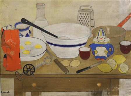 Sample artwork by David Shanks Ewart (1901 - 1965), known for painting - View similar artists and auction records