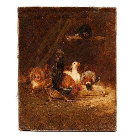 Born Interior with Fowl