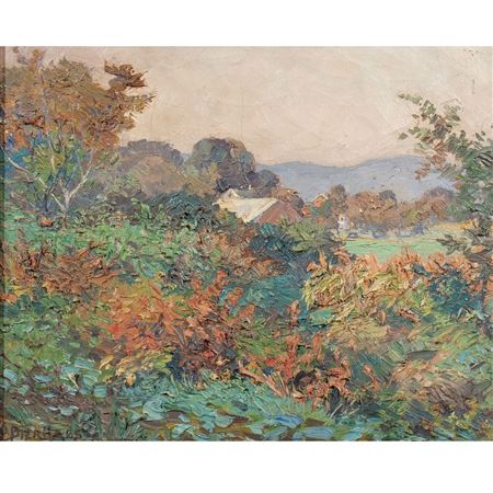 Woodstock landscape with roof