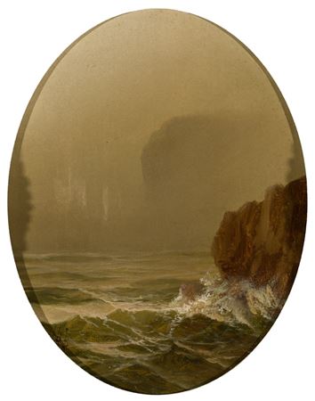 Seascape with Cliffs