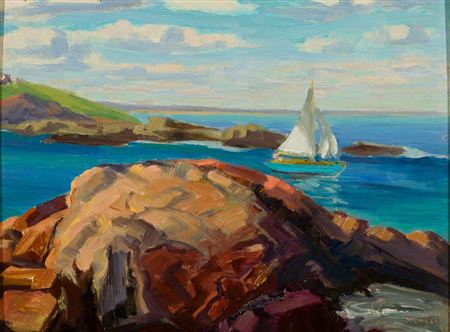 Entrance to Perkins Cove, Ogunquit, Maine