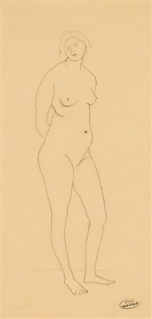 Femme nue debout (Madame Knaublich)