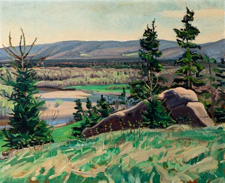 "Above the Margaree" Dave Tomkins Rock, 1981"