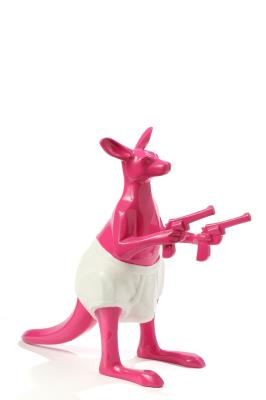 Pink kangaroo