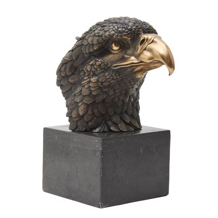 Bronze Eagle Head