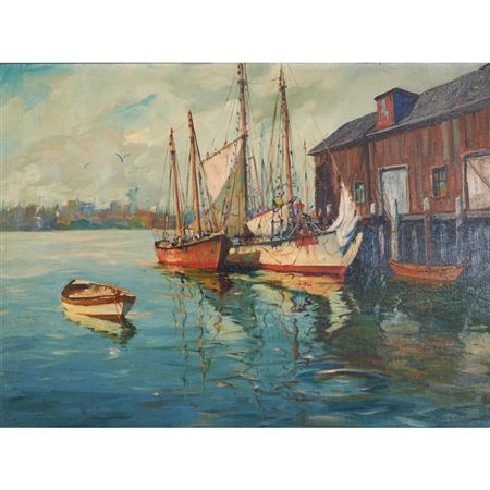 A Cape Cod Harbor