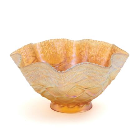 Favrile Glass Ruffled Shade