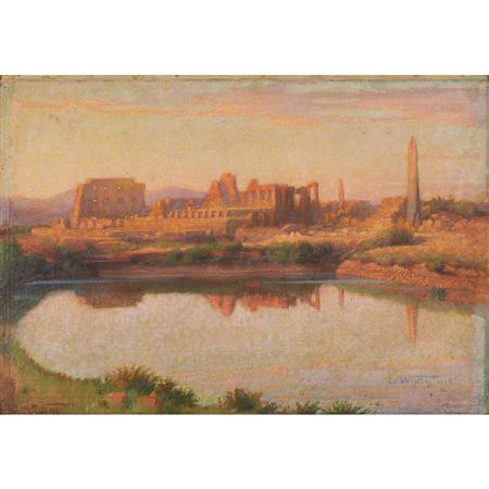 Egypt by Eduard Wirth - Auction record, sale price, and art valuation. Compare with similar artists and explore comparable artworks.