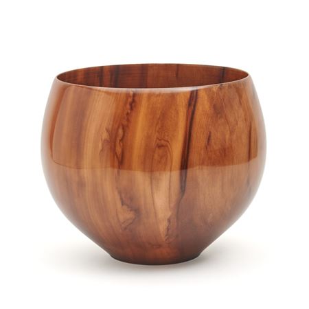 Turned Red Gum Bowl