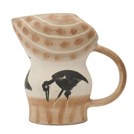 Gothic Pitcher with Birds