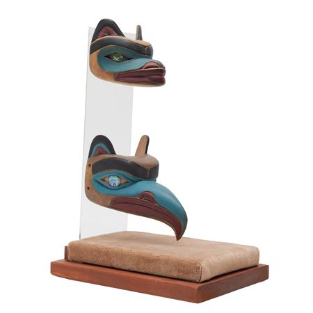 Two Pacific Northwest Tlingit Masks