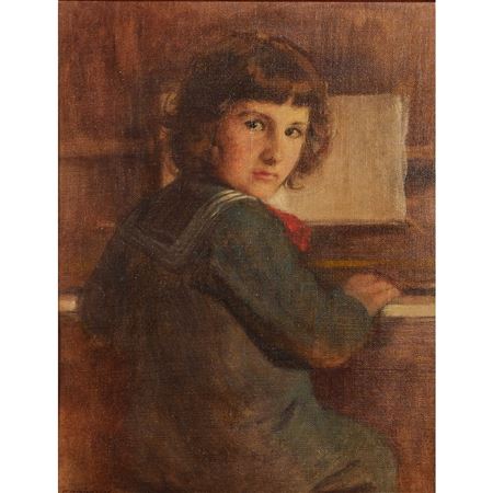 Portrait of the Boy Otto M. Meithke