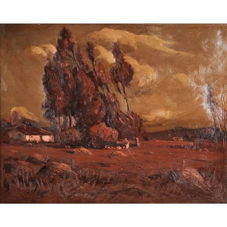 "Country Farm Scene, Southern California"