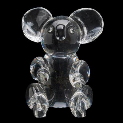 Steuben Blown Glass Koala Bear