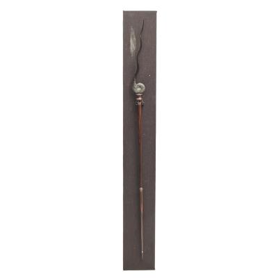 Mounted Rosewood Wand with Nautilus