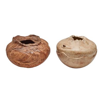 Two Sculptural Vessels