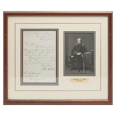 Benjamin F. Butler, Letter