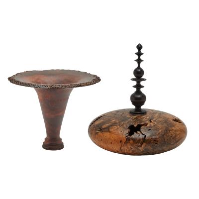 Two Turned Vessels