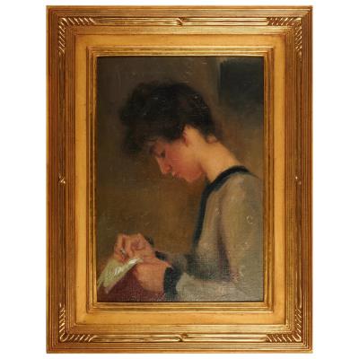 Woman Sewing
