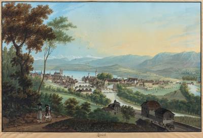 View of Zurich, 1815