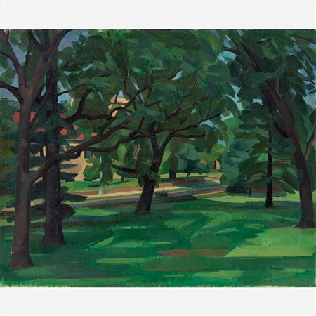 Trees at Linda Hall Library II
