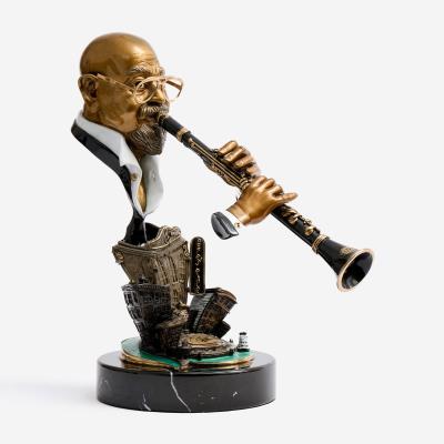 Mr. New Orleans (Pete Fountain) by Paul Douglas Wegner - Auction record, sale price, and art valuation. Compare with similar artists and explore comparable artworks.